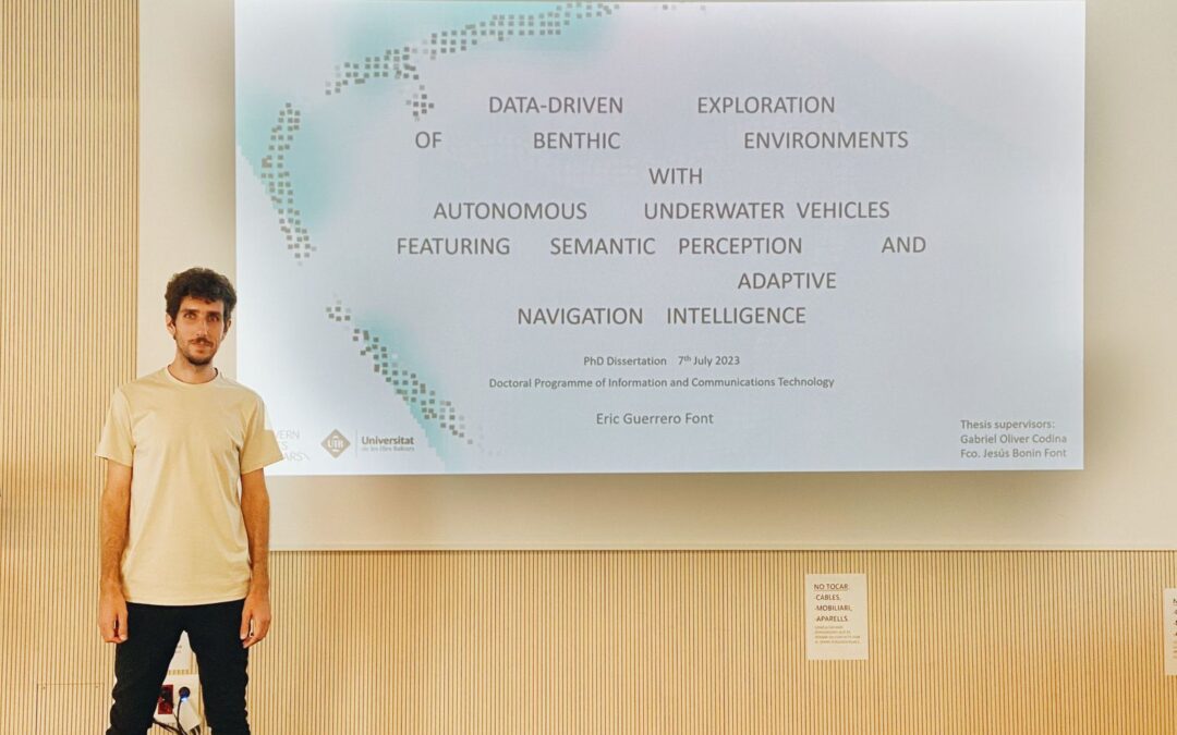 Our former member Eric Guerrero Font defended his PhD Thesis, congratulation Eric !!!!!