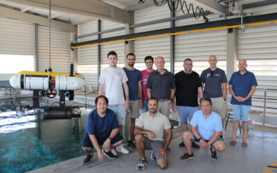 AUV Localization and Pipes detection and mapping experiments for COOPERAMOS National Project in UJI,